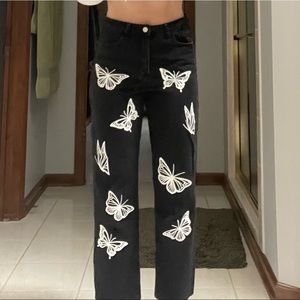 Butterfly jeans